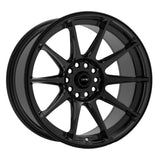 OPE AL10 17x7.5 5x100 /5x114.3 Satin Black  | ET  35  | CB  66.1