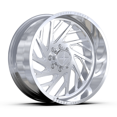 Sentali Forged Polished SF7P 24x14 5x139.7 Wheels