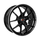 DIM Black Silver Lip WC001 BLACK SILVER LIP 18x8 5x112 Wheels