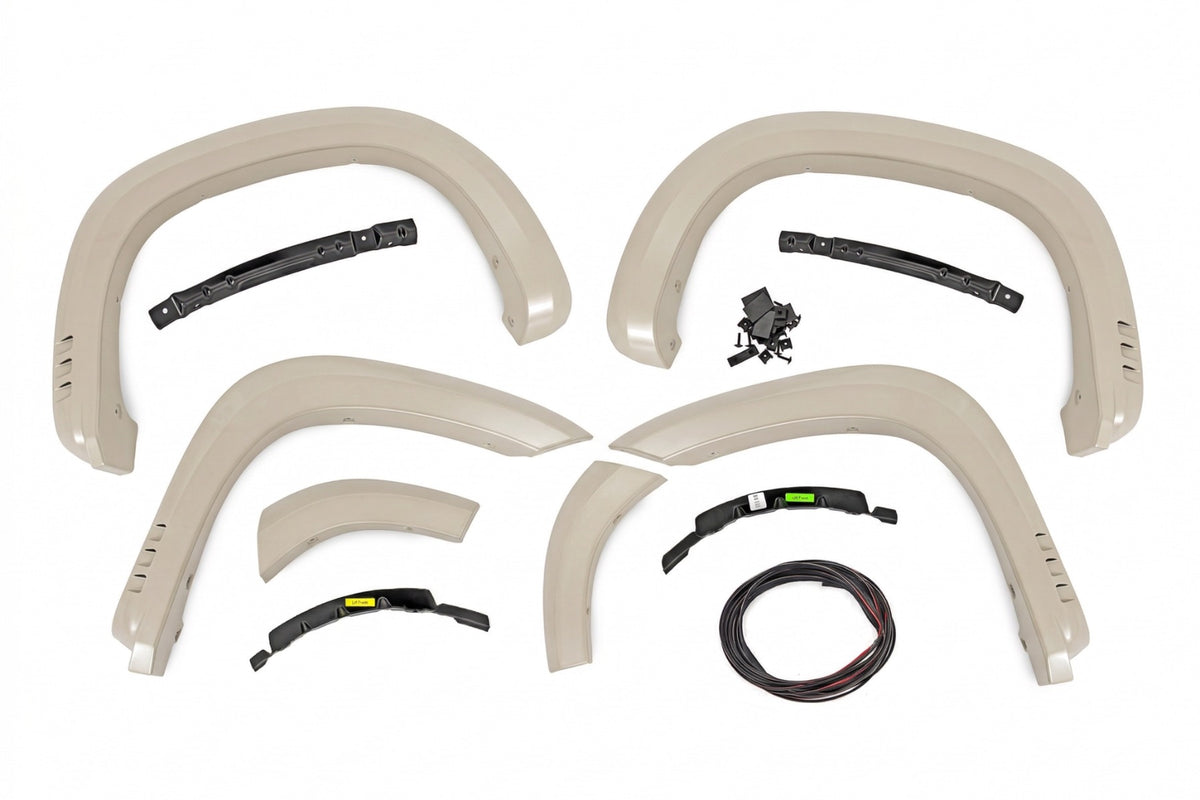 SF1 Fender Flares | G42 White Sands | Chevy Silverado 1500 2WD/4WD (19-26)