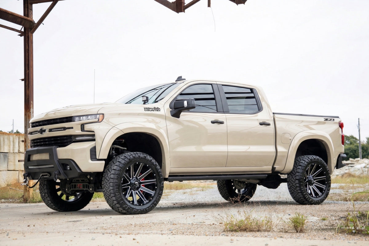 SF1 Fender Flares | G42 White Sands | Chevy Silverado 1500 2WD/4WD (19-26)