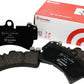 Brembo 98-05 Lexus GS300/01-05 IS300/02-10 SC430 Rear Premium NAO Ceramic OE Equivalent Pad