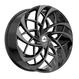 AZARA AZA-540 20x8.5 5x112/5x114.3 35 Gloss Black
