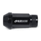BLOX Racing Street Series Forged Lug Nuts - Black 12 x 1.25mm - Set of 16