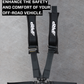 PRP 5.2 Harness(Cam-Lock, SFI Rated) - Black