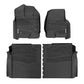 Flex-Fit Floor Mats | FR & RR | Ford F-150 (15-25)/F-150 Lightning (22-25)/Raptor (17-25)