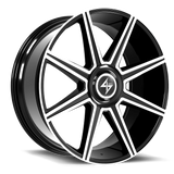Aristocrat 26x10 6x135 / 6x139.7 +20 Gloss Black Machined