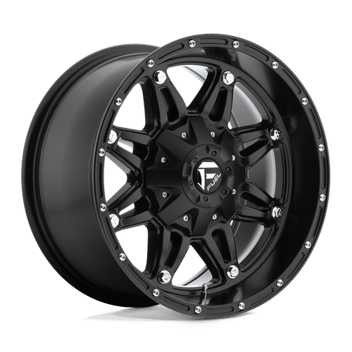 Fuel MATTE BLACK D531 17x9 6x114.3/6x139.7 Wheels