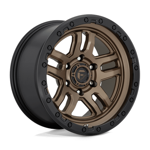 Fuel MATTE BRONZE BLACK BEAD RING D702 17x9 6x135 Wheels