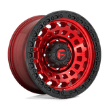 Fuel CANDY RED BLACK BEAD RING D632 17x9 5x127 Wheels
