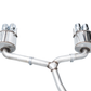 AWE Tuning 2022+ VB Subaru WRX Touring Edition Exhaust - Chrome Silver Tips
