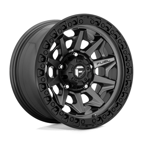 Fuel MATTE GUN METAL BLACK BEAD RING D716 18x9 8x170 Wheels