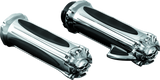 Kuryakyn Zombie Grips With Throttle Boss Dual Cable Chrome