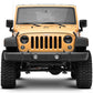 Raxiom 97-18 Jeep Wrangler TJ/JK Axial Series 13-LED Headlights- Black Housing (Clear Lens)