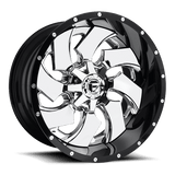 Fuel CHROME PLATED GLOSS BLACK LIP D240 20x9 5x139.7/5x150 Wheels