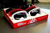 Answer Apex 1 Goggle Assortment with Display - 2 each of Black, White, Red