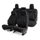 Covercraft 19-24 Dodge Ram Leatherette PrecisionFit Custom Front Row Seat Covers - Black