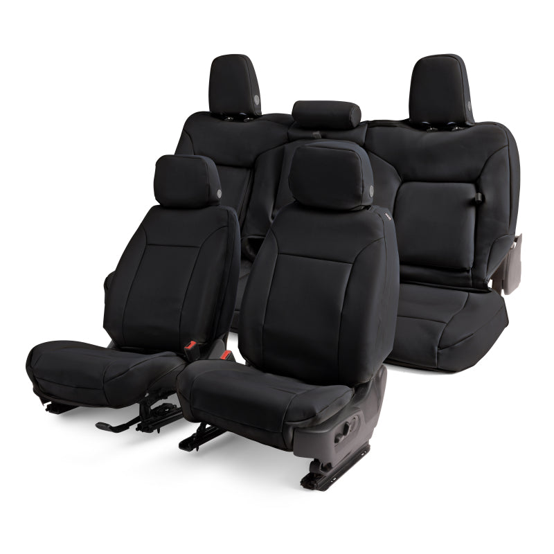Covercraft 19-24 Dodge Ram 2500 Leatherette PrecisionFit Custom 2nd Row Seat Covers - Blk