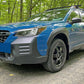 Rally Armor 22-25 Subaru Outback Wilderness Black Mud Flap Grey Logo