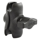 sPOD RAM Composite Short Double Socket Arm for 1in Balls