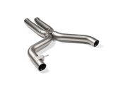 Akrapovic 2021+ BMW G87 M2, G80 M3 &amp; G82 M4 Evolution Short Link pipe w/o Resonator  (Titanium)