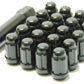 Wheel Mate Muteki Closed End Lug Nuts - Deep Black 12x1.50