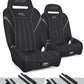 PRP GT/S.E. Suspension Seats Kit for Polaris General, RZR S 900, 900 Trail, Trail, XP 1000, Turbo, T