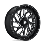 Fuel GLOSS BLACK MILLED D581 20x7 4x156 Wheels