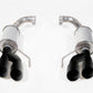 Roush 18-25 Mustang GT Black Tip Axle Back Exhaust