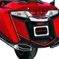 Kuryakyn L.E.D. Vertical Rear Light Strips 12-17 GL1800 Gloss Black Smoke Lens