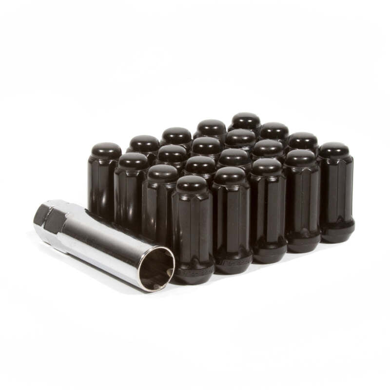 Method Lug Kit - Spline - M12X1.5 - 6 Lug Kit - Black - 24 Nuts