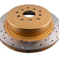 DBA 01-07 Subaru WRX/STI 10 Stud Hole Rear Drilled & Slotted 4000 Series Rotor