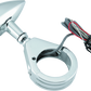 Bikers Choice Chrome Mini LED Turn Signals W/ 41 MM Clamp Universal Custom Pr