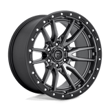 Fuel MATTE GUN METAL BLACK BEAD RING D680 20x10 6x135 Wheels