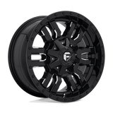 Fuel GLOSS BLACK MILLED D595 18x9 8x180 Wheels