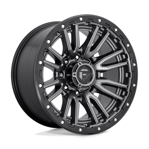 Fuel MATTE GUN METAL BLACK BEAD RING D680 20x10 8x165.1 Wheels