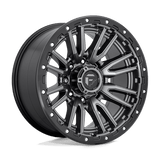 Fuel MATTE GUN METAL BLACK BEAD RING D680 20x10 8x180 Wheels