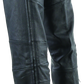 River Road Longhaul Leather Chaps Black - Large
