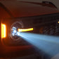 DRL Halo LED Headlights | DOT Approved | Ford Bronco 4WD (2021-2025)