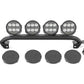 Light Bar Mount | 6.5 Inch Round LED (Quad) | OE Modular Steel | Ford Bronco (21-25)