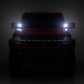 LED Light Kit | Ditch Mount | 3.5" Black Round Pair | Amber DRL | Ford Bronco (21-25)