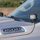 LED Light Kit | Ditch Mount | 2" Black Pair | Amber DRL | Ram 1500 (19-26)