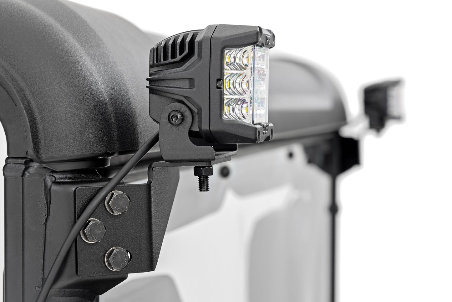 LED Light Kit | Rear Mount | 3" Chrome Pair | Wide Angle | CFMOTO UFORCE U10 1000 PRO