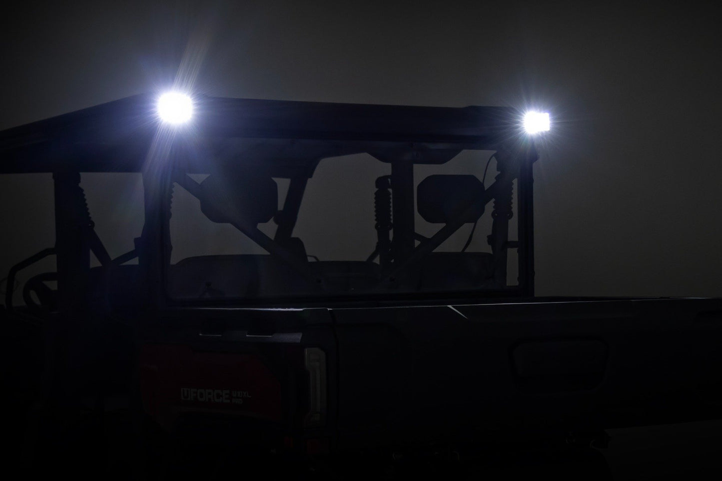 LED Light Kit | Rear Mount | 2" Black Pair | Amber DRL | CFMOTO UFORCE U10 1000 PRO (2025)