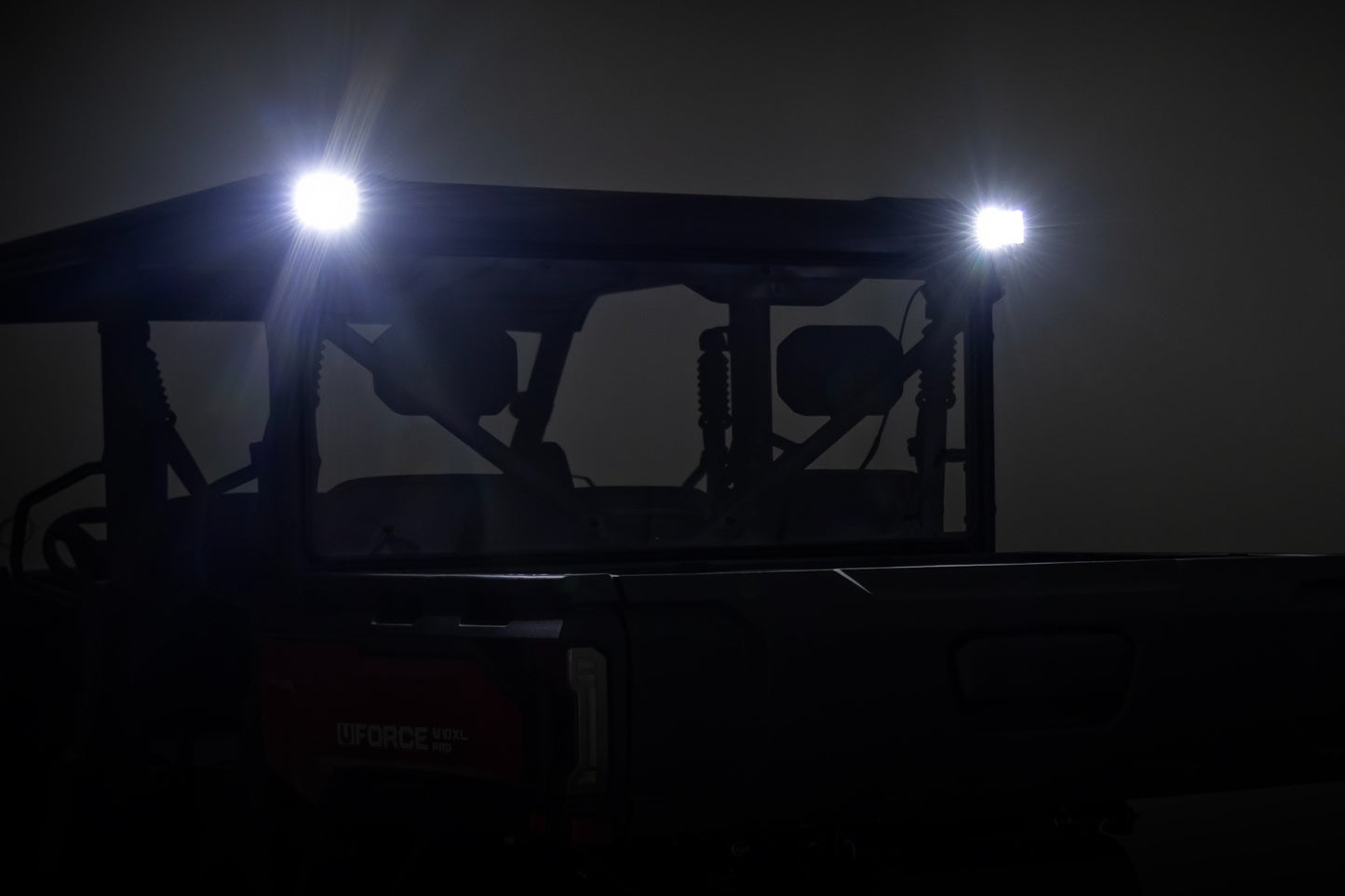 LED Light Kit | Rear Mount | 2" Black Pair | White DRL | CFMOTO UFORCE U10 1000 PRO