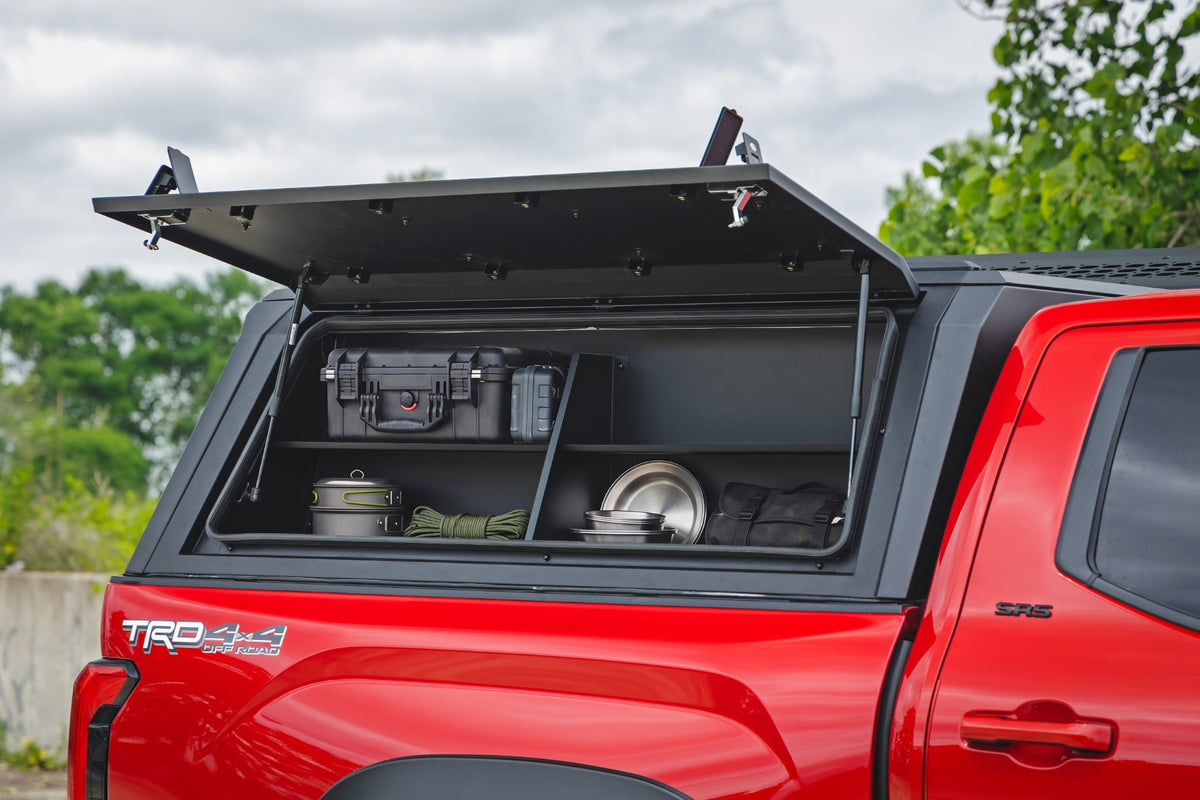 Bed Cap Side Shelf Storage Bin | Passengers Side | Toyota Tundra 2WD/4WD (2022-2026)