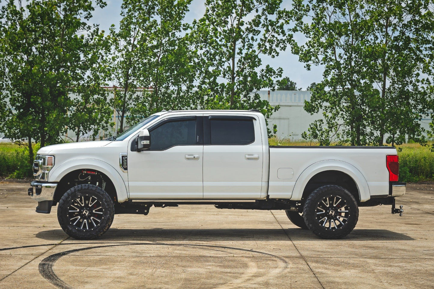 Side Window Deflectors | Tape On Rain Guard | Ford F-150 (17-25)/F-250 (15-26)