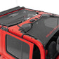 Mesh Bikini Top Plus | Black | Jeep Gladiator JT 4WD (2020-2024)