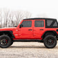 Oval Nerf Steps | 4 Door | Black | Jeep Wrangler Unlimited 4WD (2018-2026)