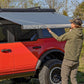 Retractable Roof Rack Awning | 6'6" x 9'8" (Fits Trucks & SUVs)